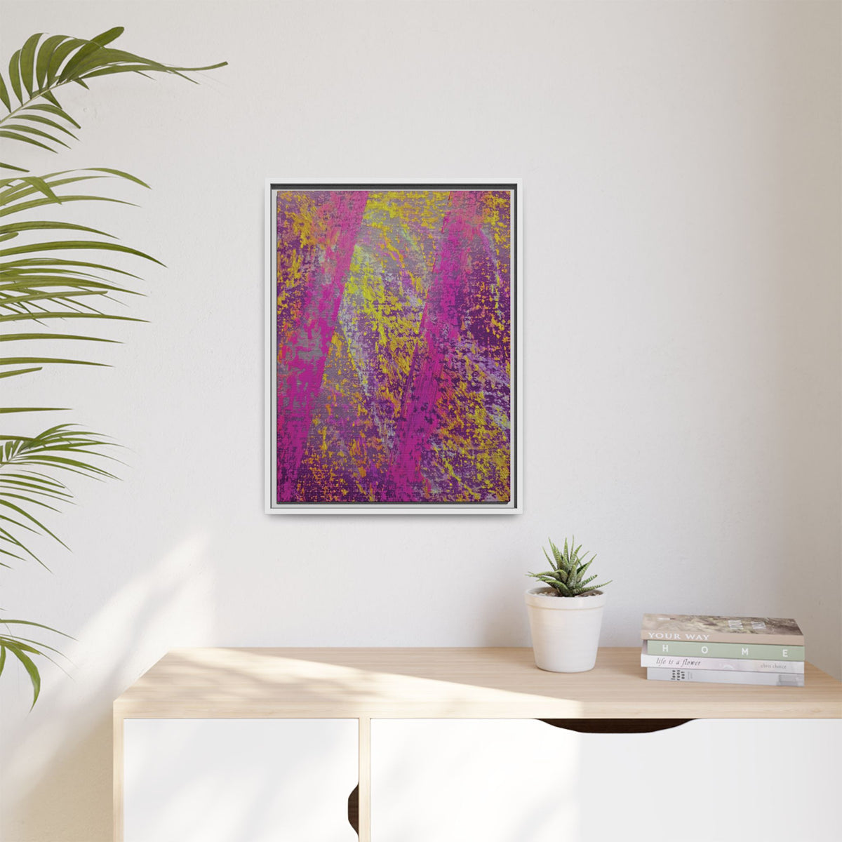 Spring (V3) Matte Canvas, Framed