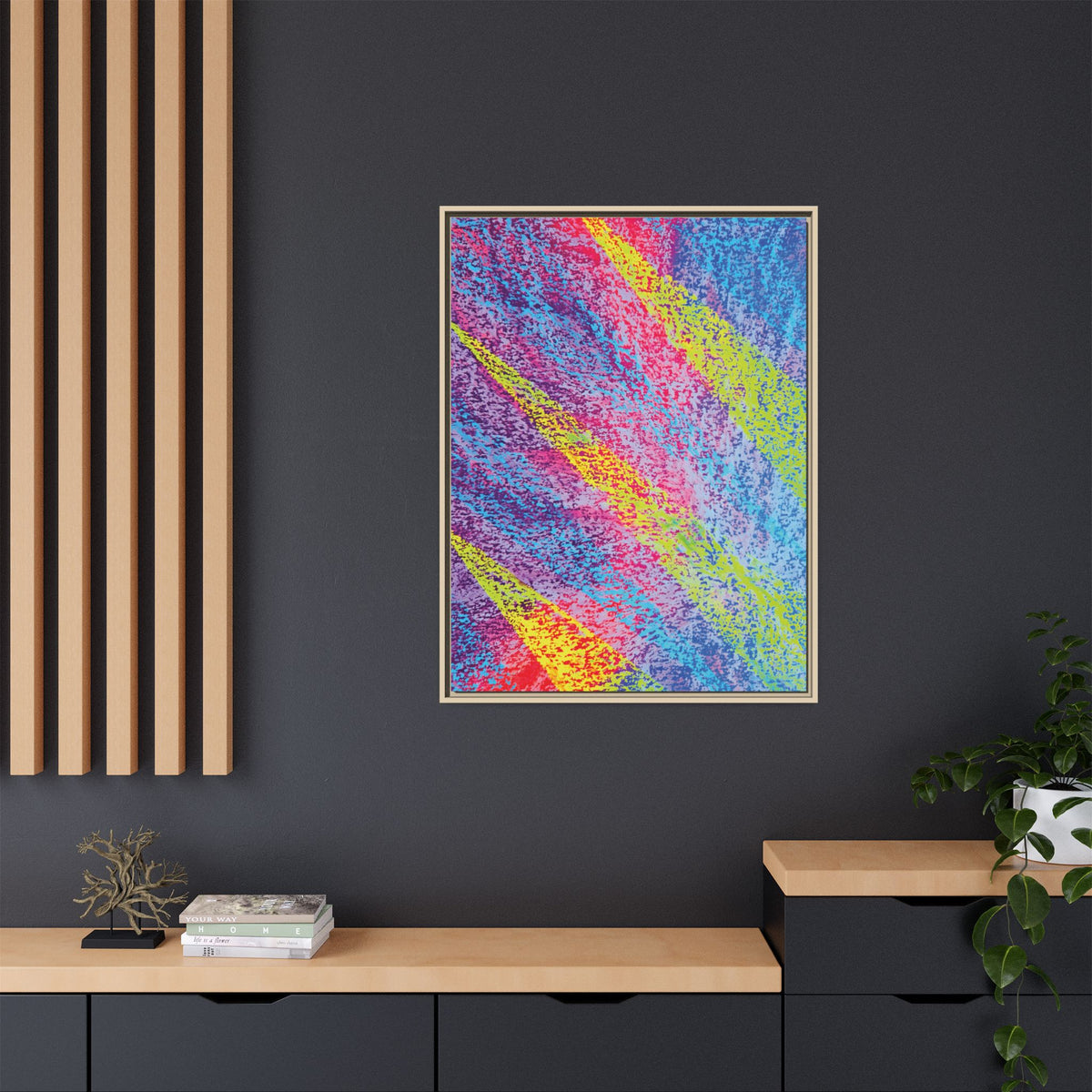 Spear Matte Canvas, Framed