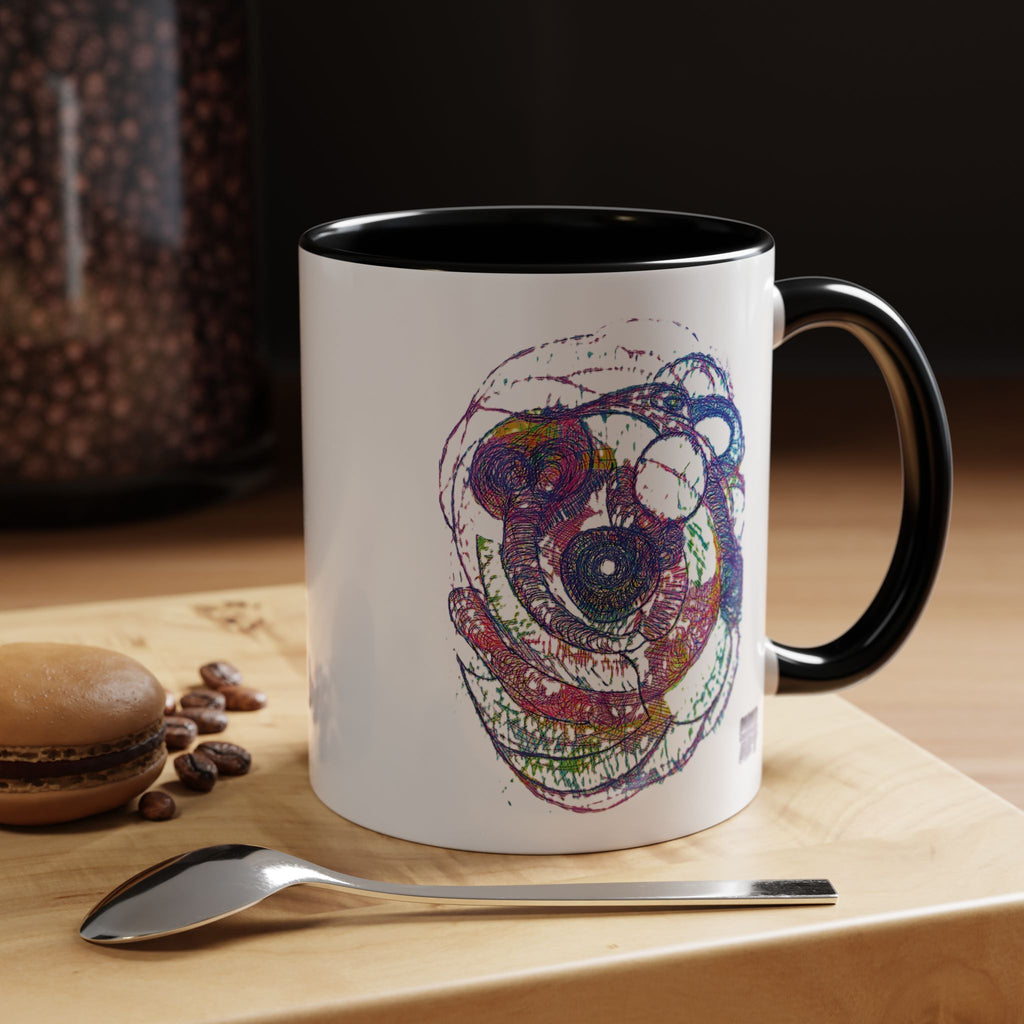 Spiraling Accent Coffee Mug (11oz, 15oz)