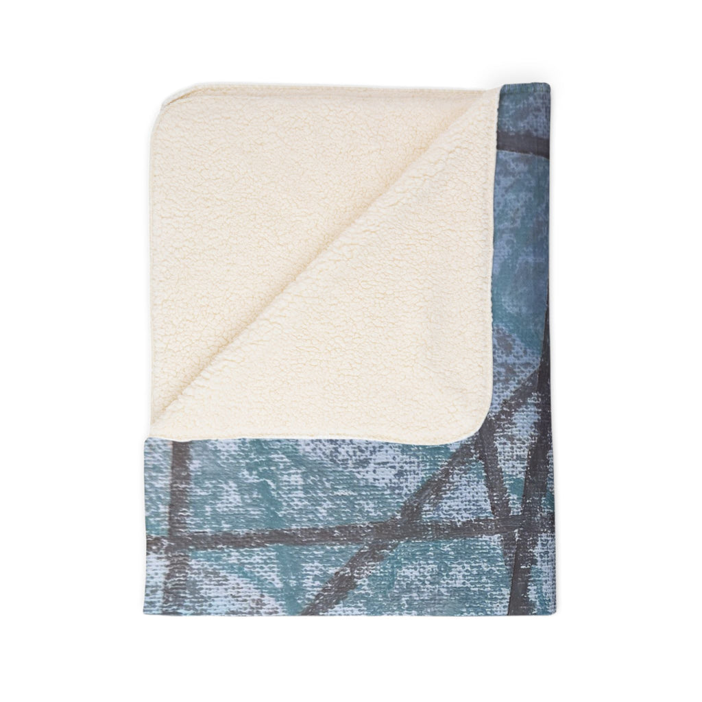 Knots (V3) Fleece Sherpa Blanket
