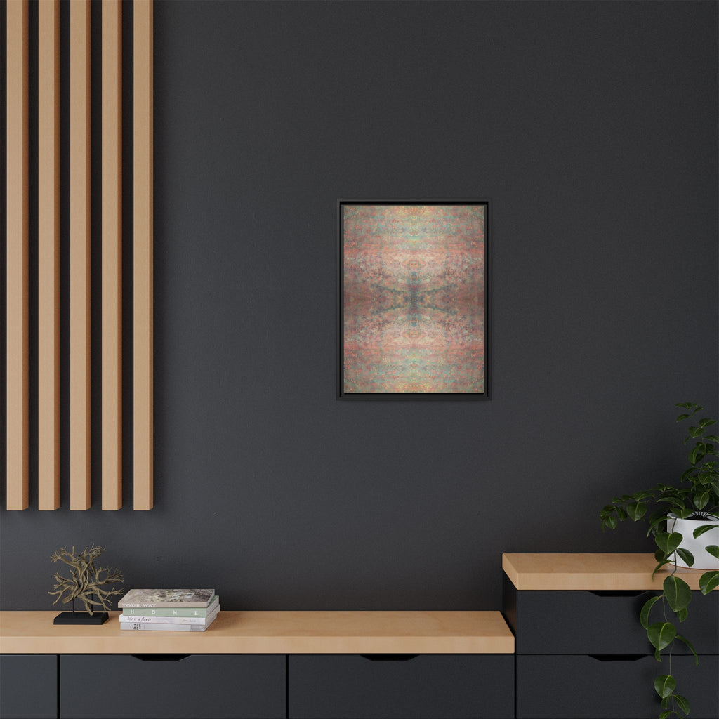 Hourglass Matte Canvas, Framed