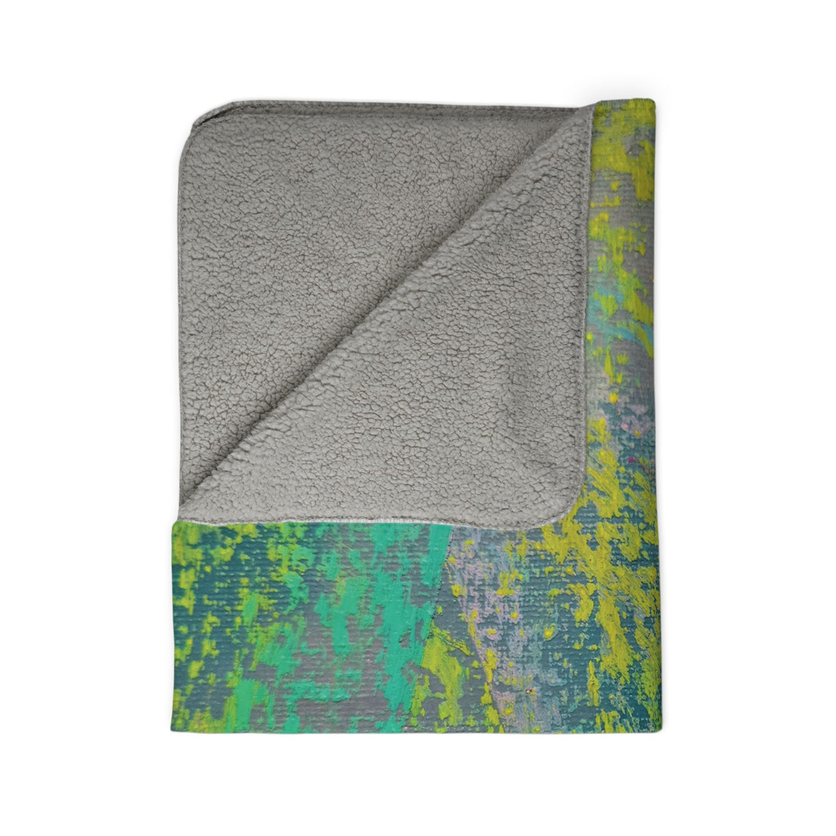 Spring Fleece Sherpa Blanket