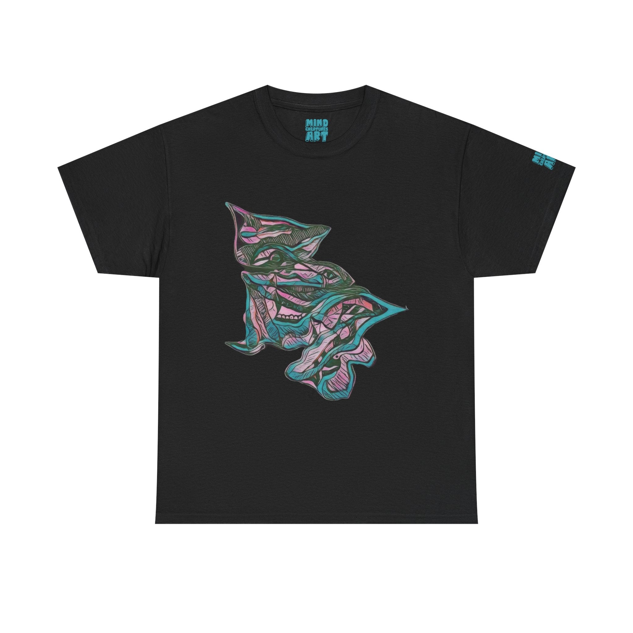 Cheshire (Pink & Teal) Unisex Heavy Cotton Tee