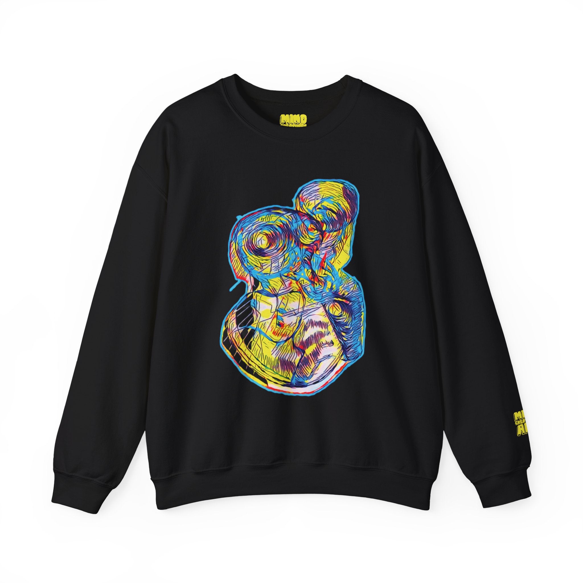 Curiosity (Neon) Unisex Heavy Blend™ Crewneck Sweatshirt