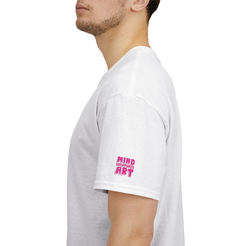 Cheshire (Pink & Green) Unisex Heavy Cotton Tee