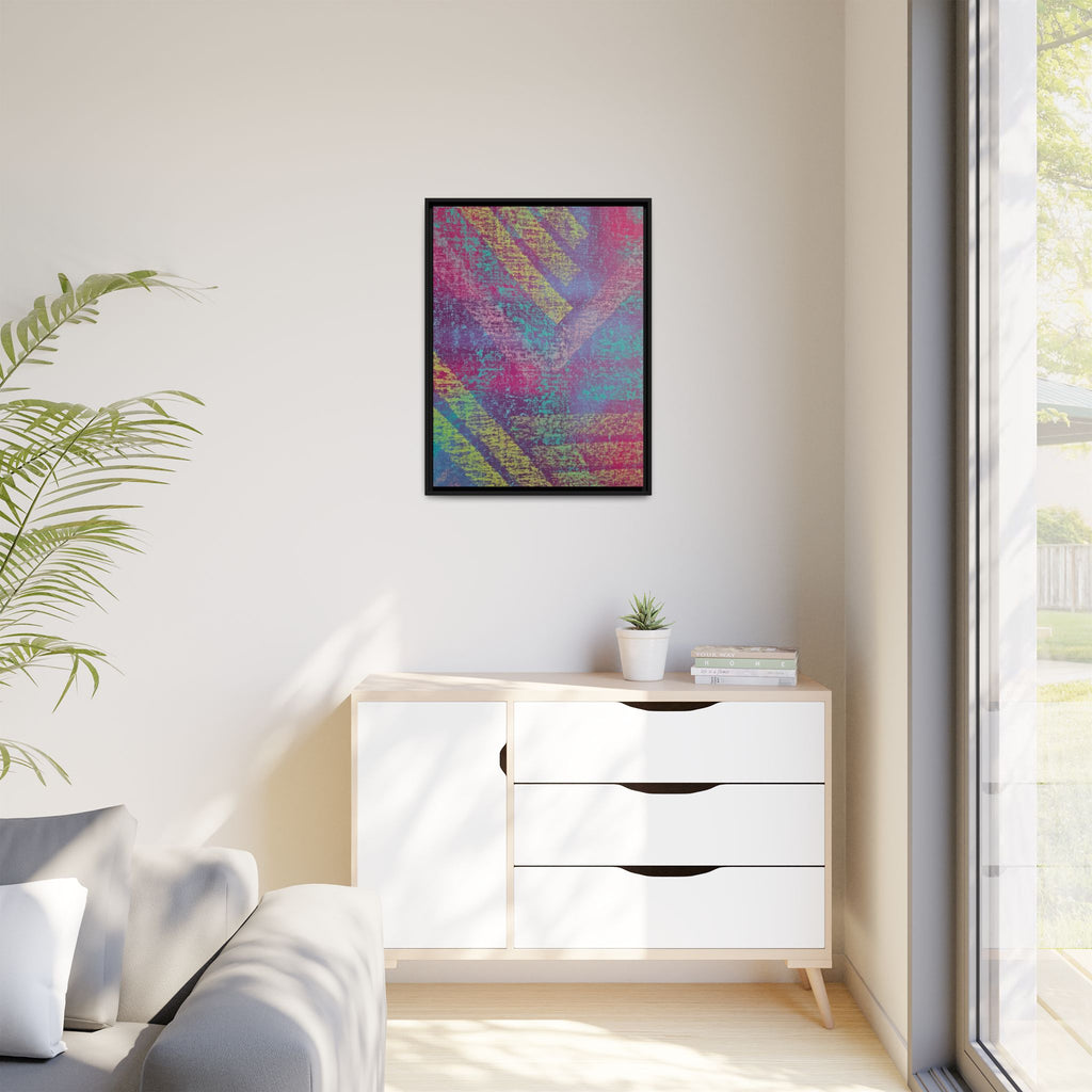 Construct Matte Canvas, Framed