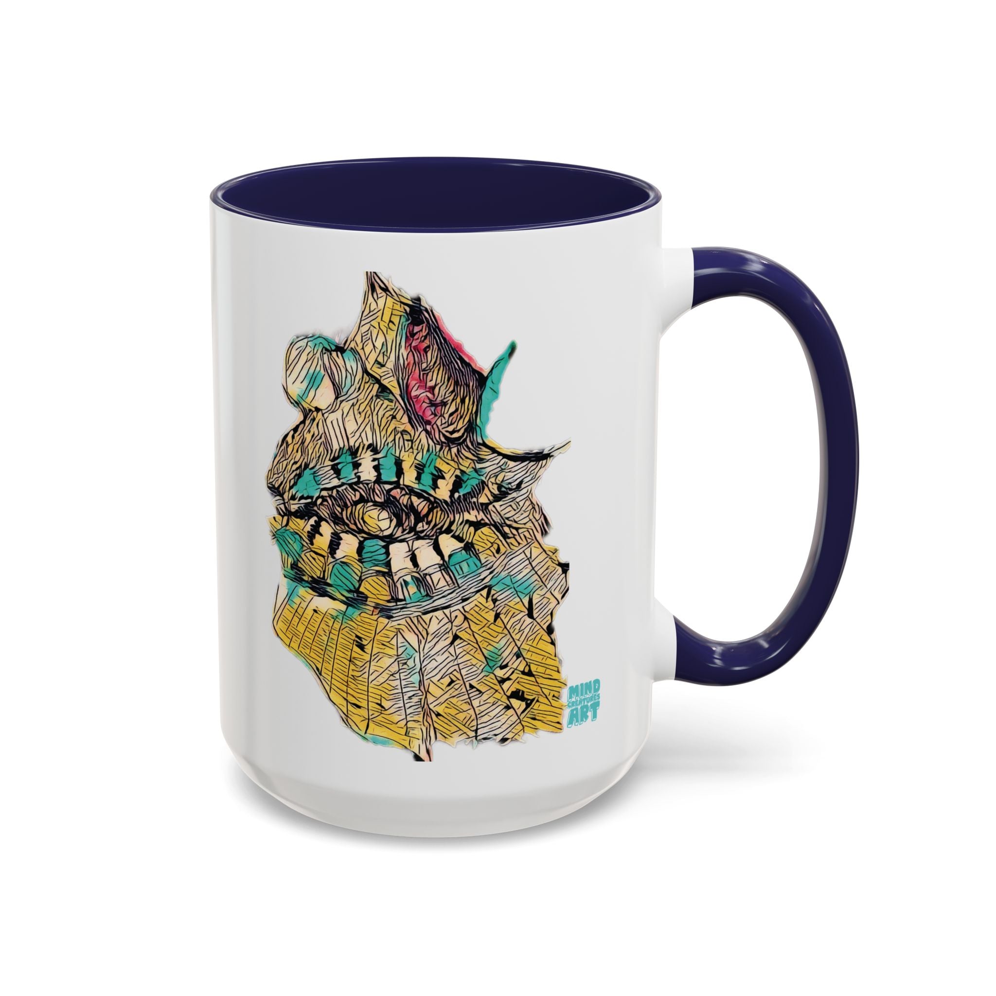 Hypnagogic (Gold) Accent Coffee Mug (11oz, 15oz)