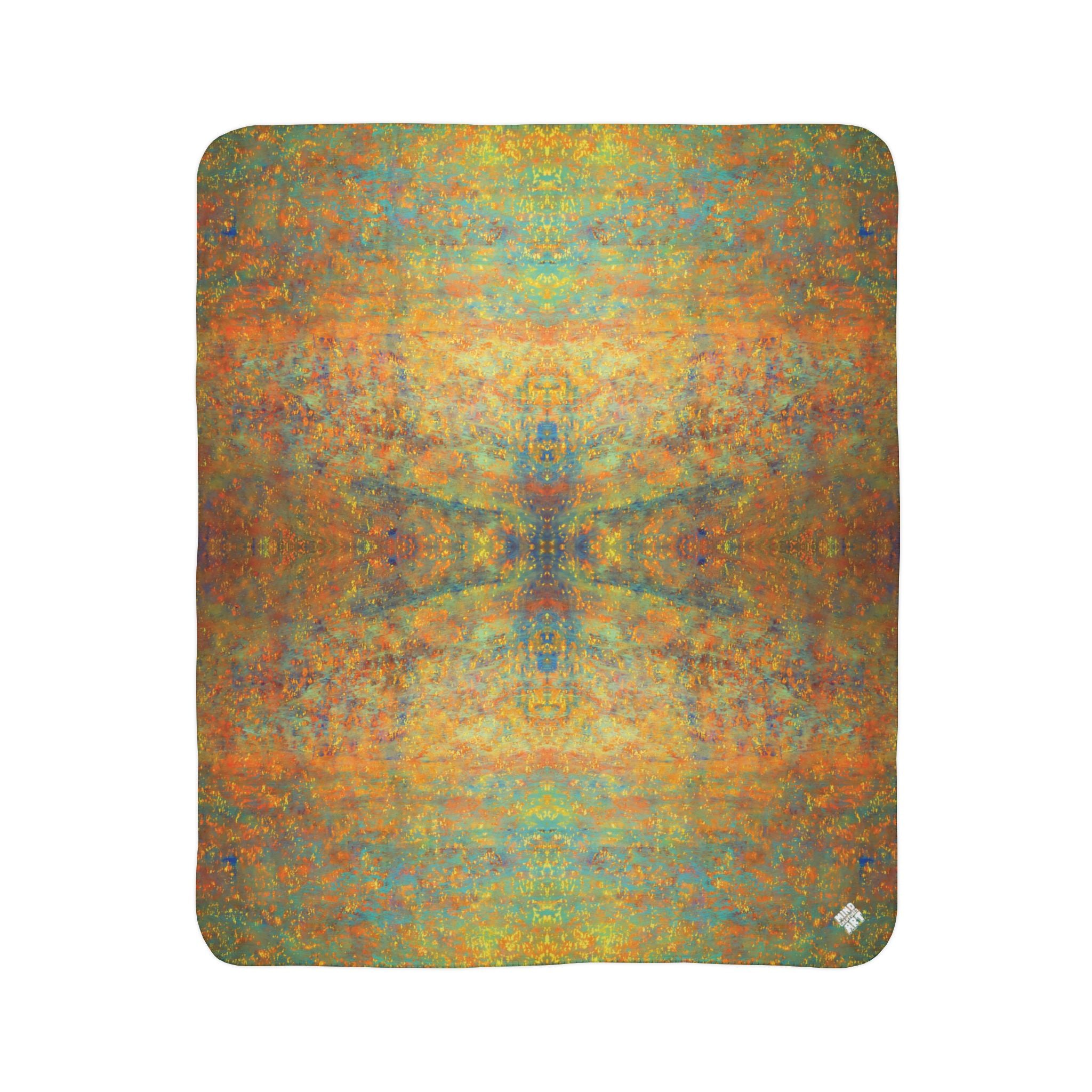 Hourglass (V2) Fleece Sherpa Blanket