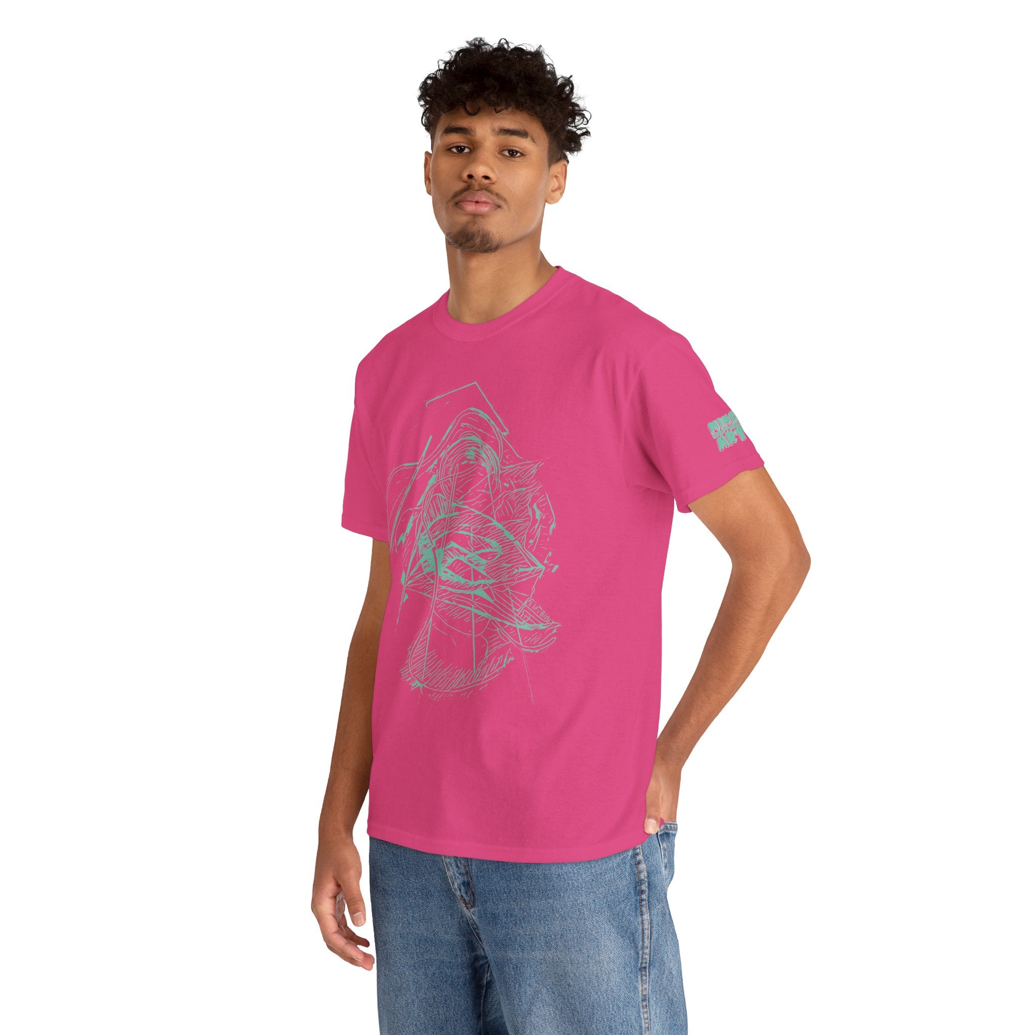 Dive Reflex (Teal) Unisex Heavy Cotton Tee