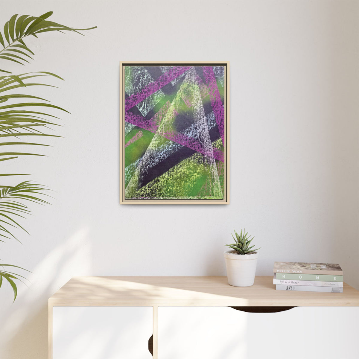 Believe (V4) Matte Canvas, Framed
