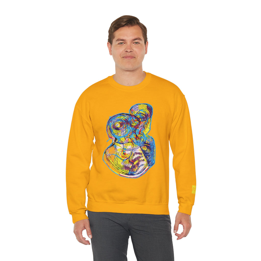 Curiosity (Neon) Unisex Heavy Blend™ Crewneck Sweatshirt