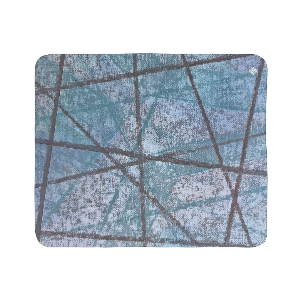 Knots (V3) Fleece Sherpa Blanket