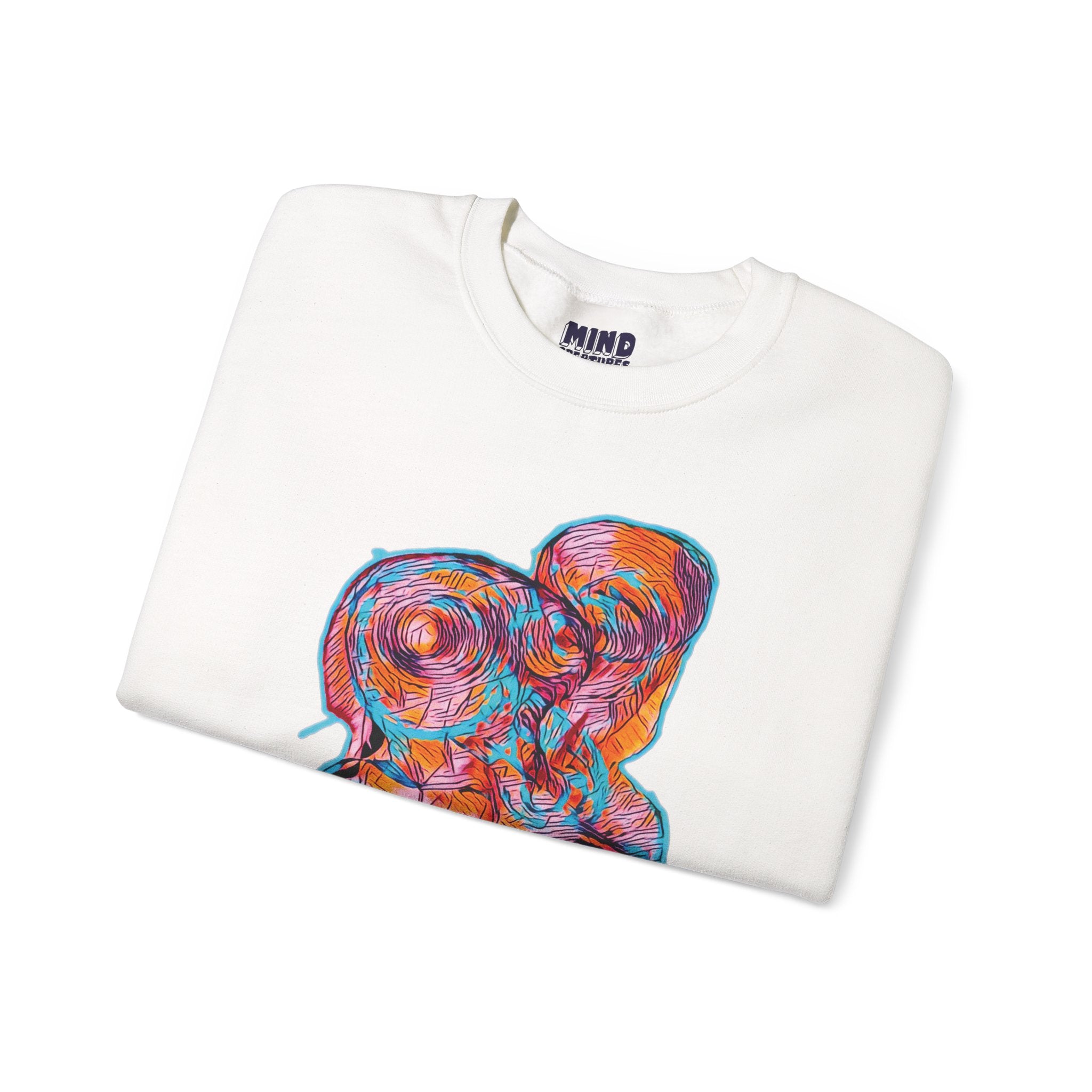 Curiosity (Pink) Unisex Heavy Blend™ Crewneck Sweatshirt