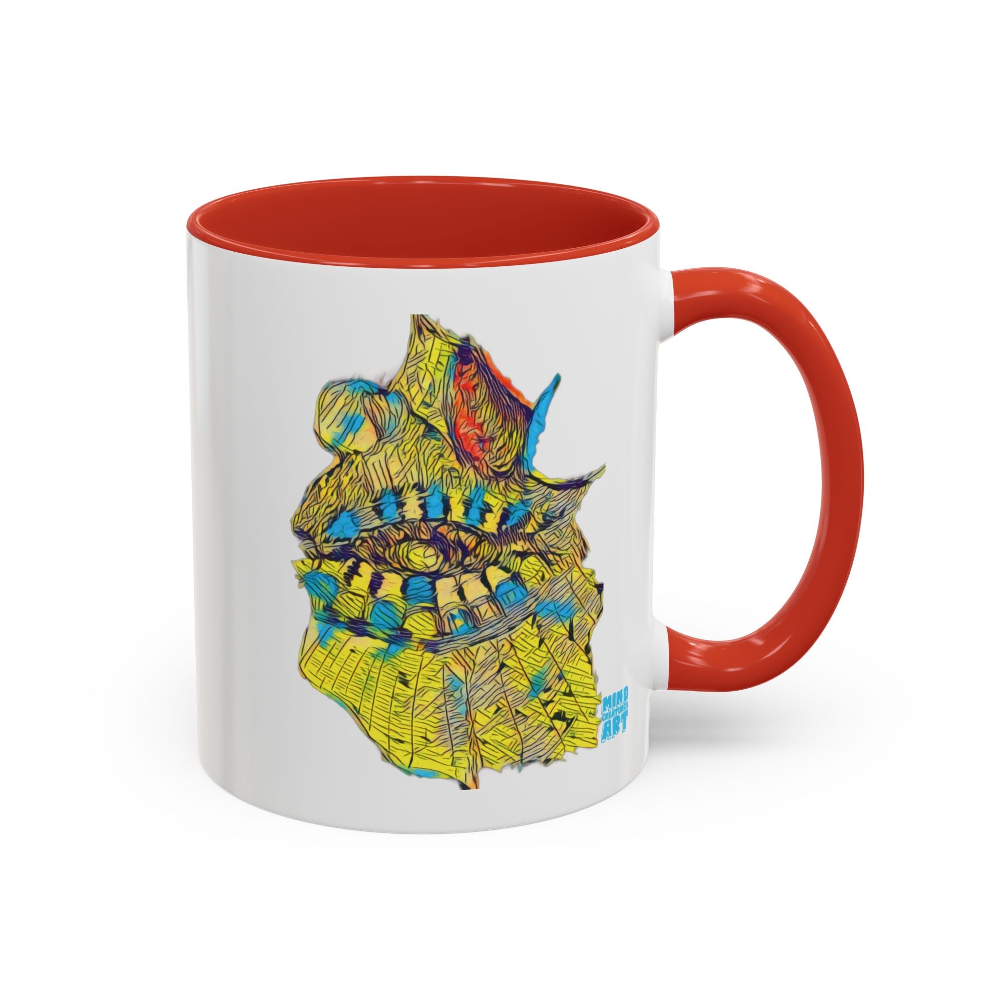 Hypnagogic (Neon) Accent Coffee Mug (11oz, 15oz)