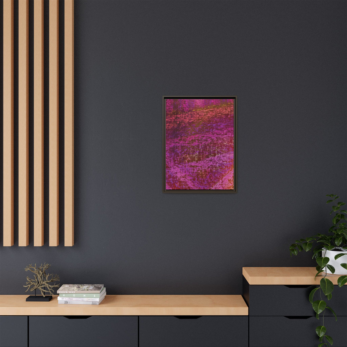 Lagoon (V3) Matte Canvas, Framed