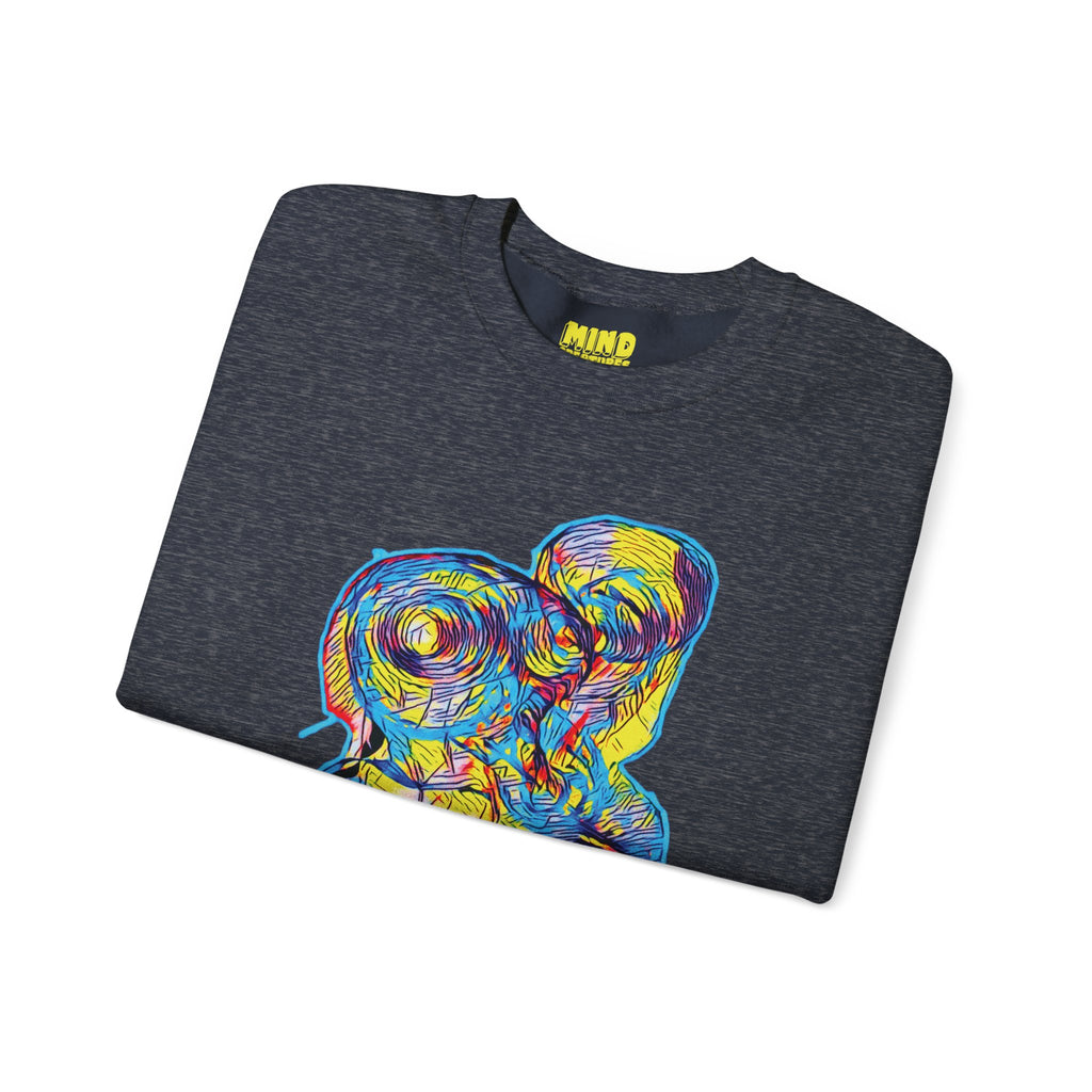 Curiosity (Neon) Unisex Heavy Blend™ Crewneck Sweatshirt
