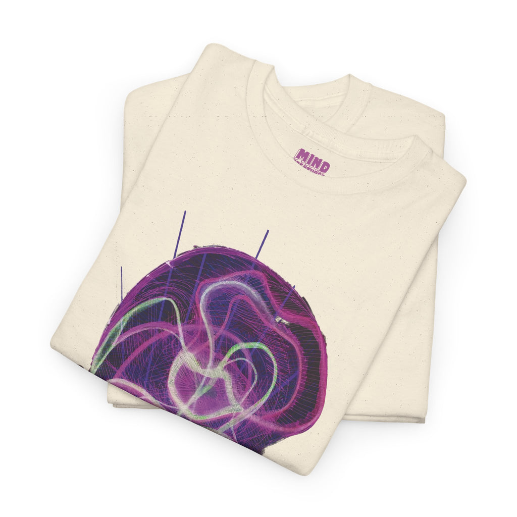 Davy Jones (Electric Purple) Unisex Heavy Cotton Tee