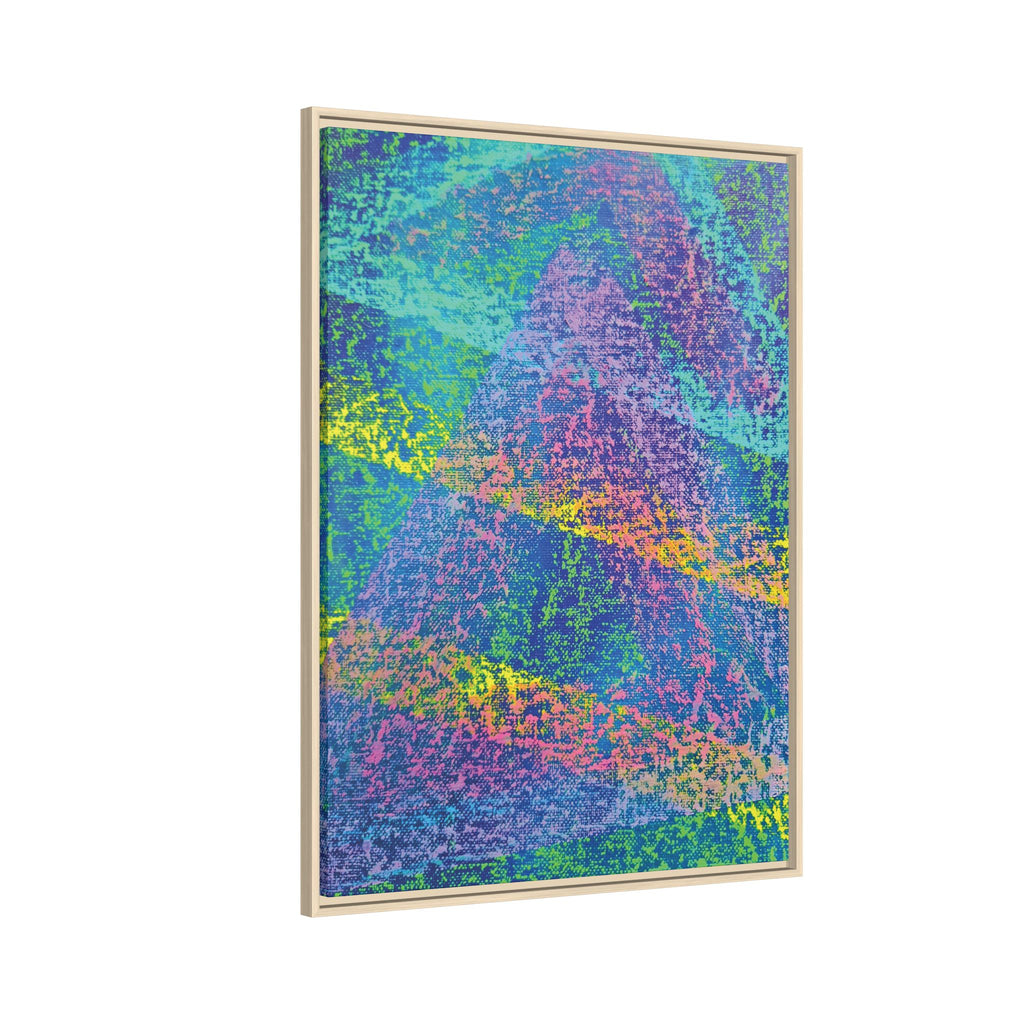 Vapor (V2) Matte Canvas, Framed