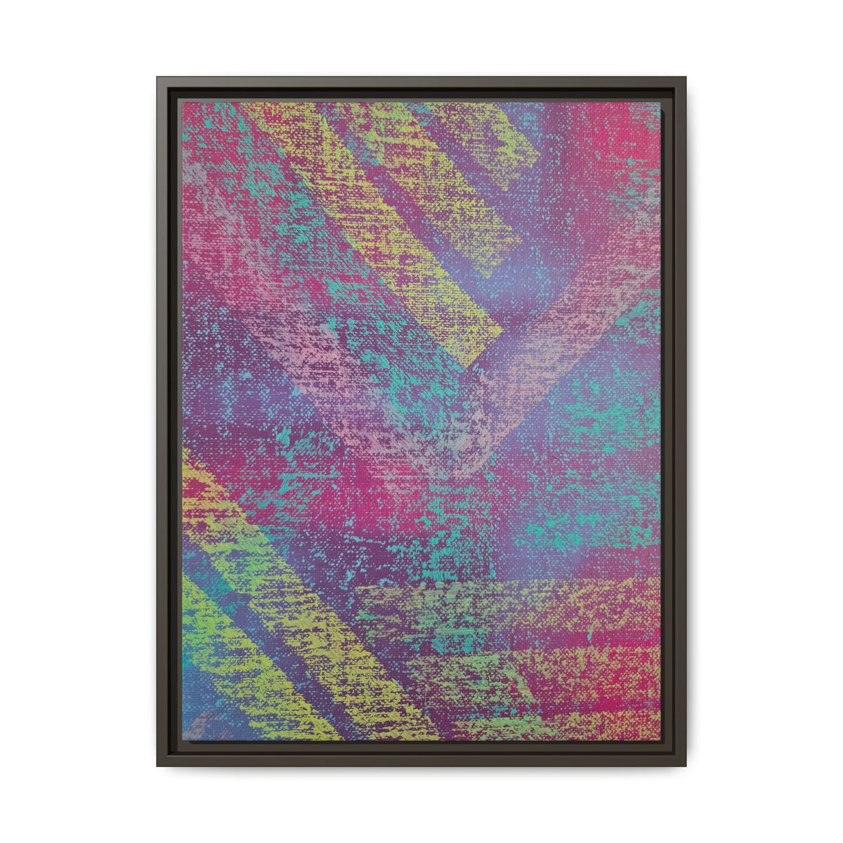 Construct Matte Canvas, Framed