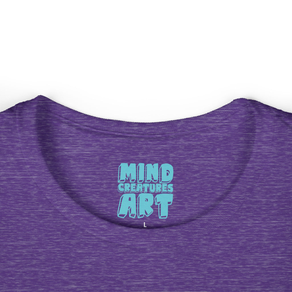 Davy Jones (Electric Green & Blue) Women's Softstyle Tee