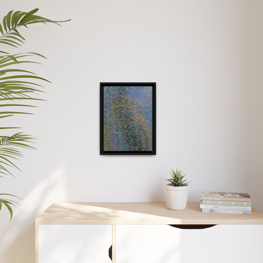 Iridescent (V2) Matte Canvas, Framed