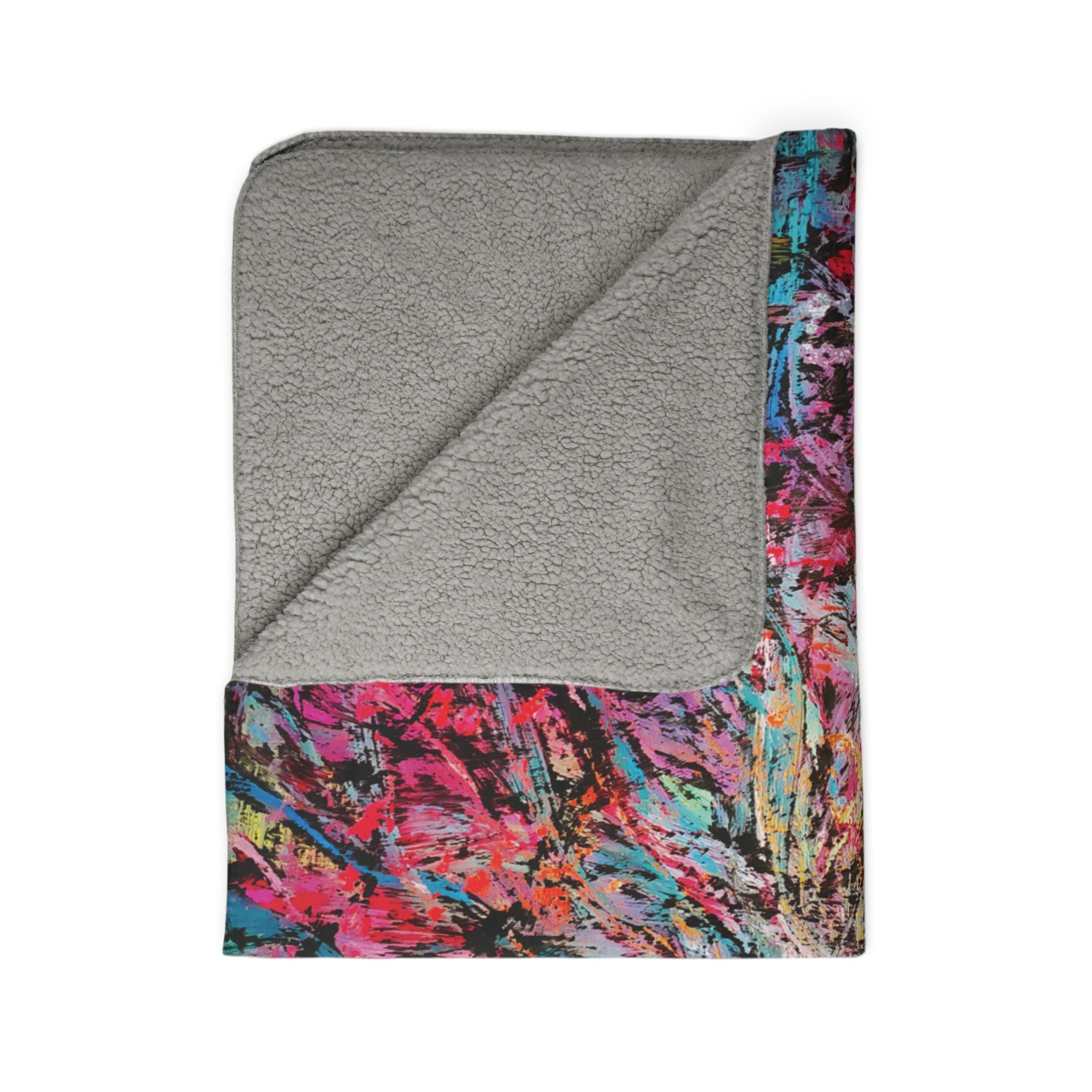 Thunder (Mirror) Fleece Sherpa Blanket