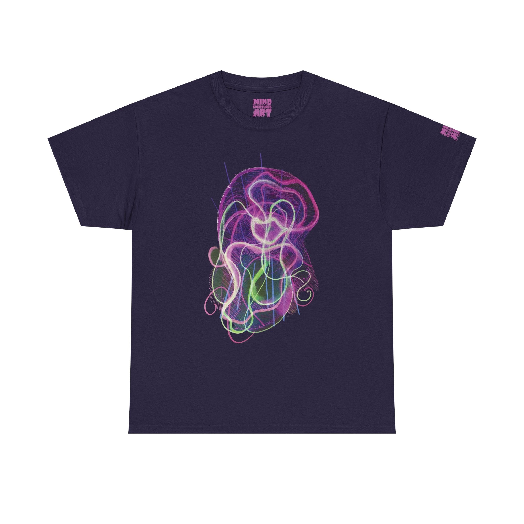 Davy Jones (Electric Purple) Unisex Heavy Cotton Tee