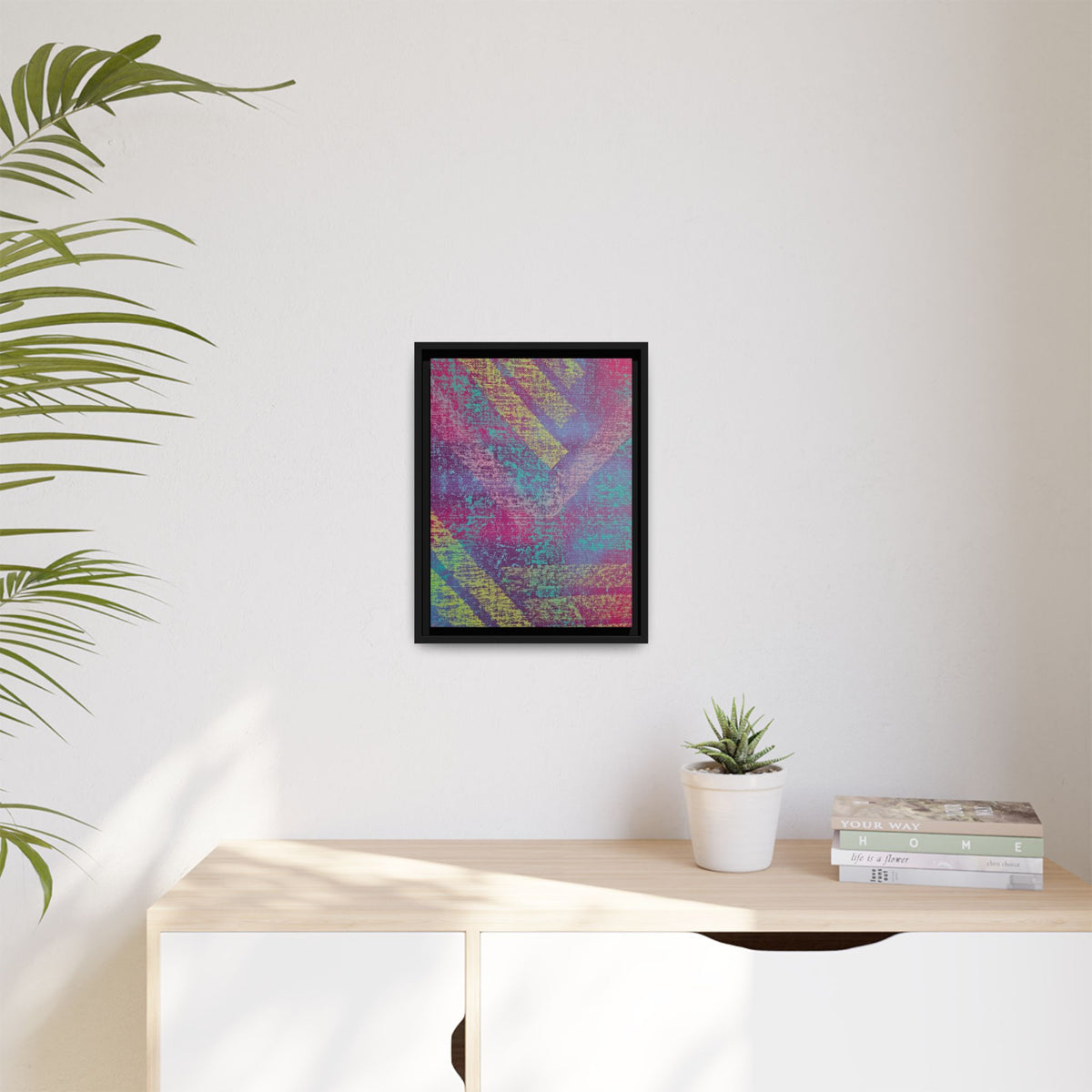 Construct Matte Canvas, Framed