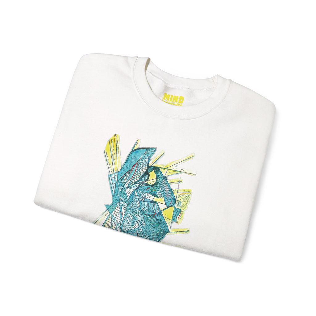 Lightspeed (Aqua) Unisex Heavy Blend™ Crewneck Sweatshirt