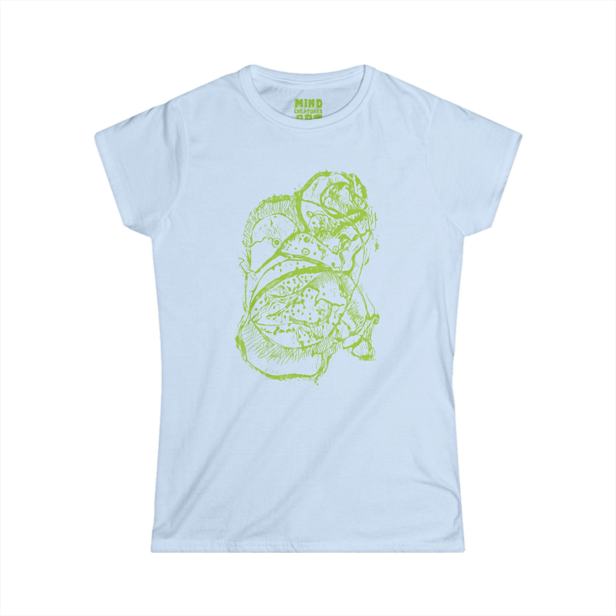 Exploration (Lime) Women's Softstyle Tee