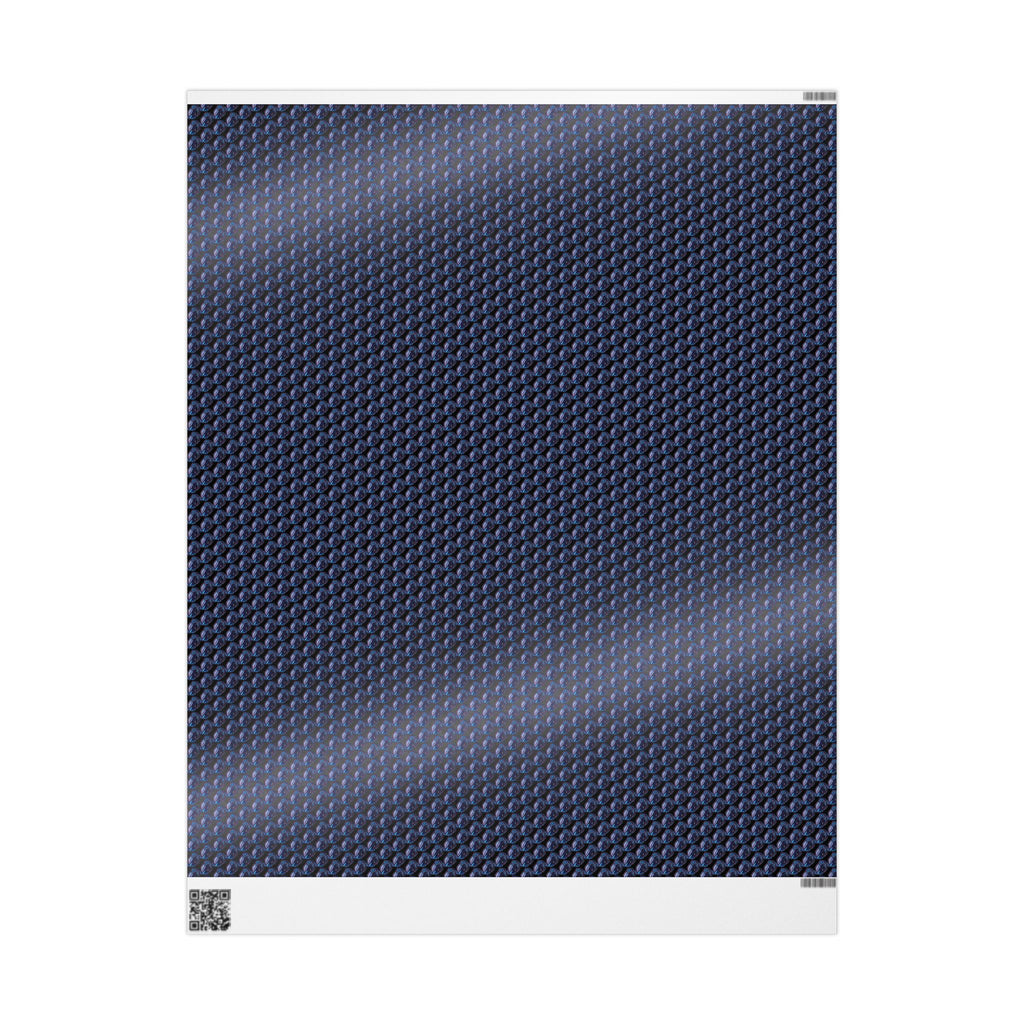 Who Are You? (Black Background) Heavy Wrapping Paper