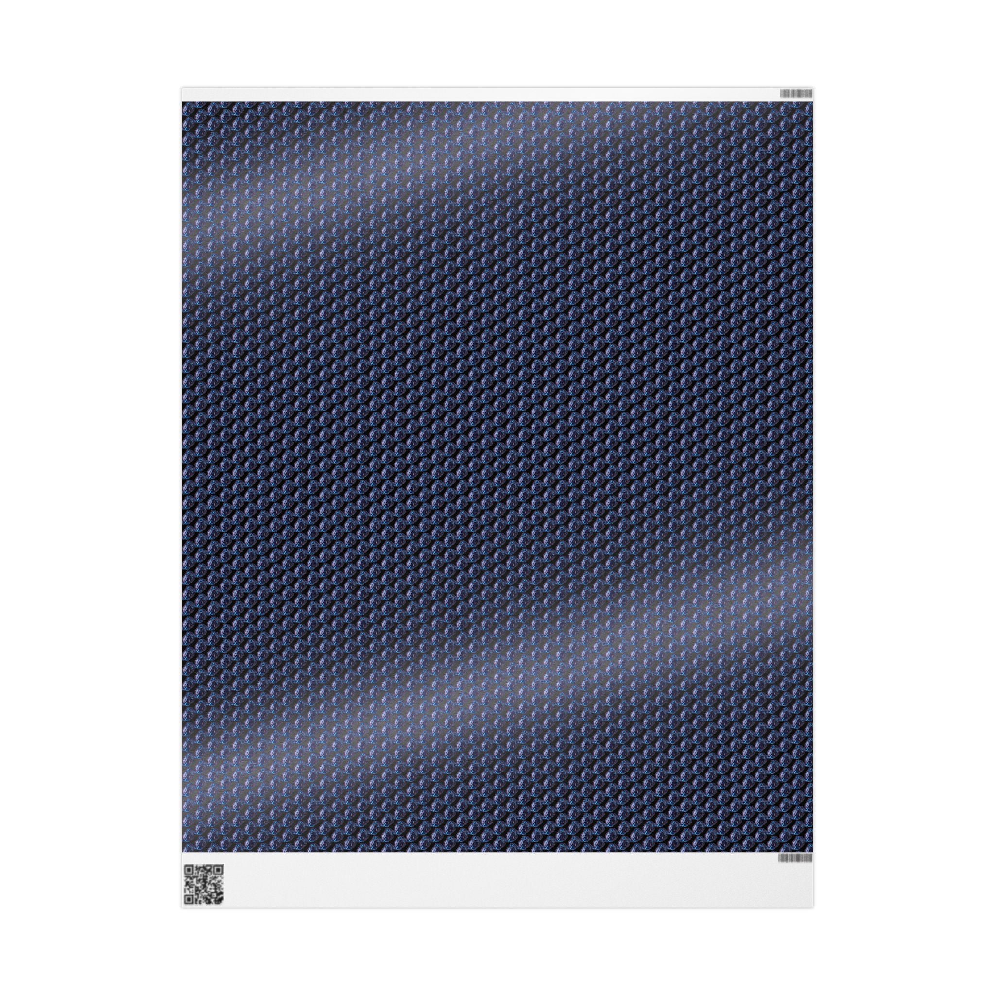 Who Are You? (Black Background) Heavy Wrapping Paper