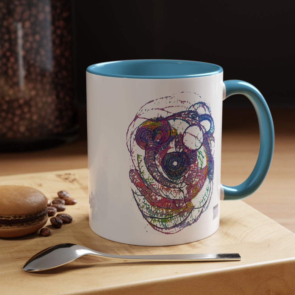 Spiraling Accent Coffee Mug (11oz, 15oz)