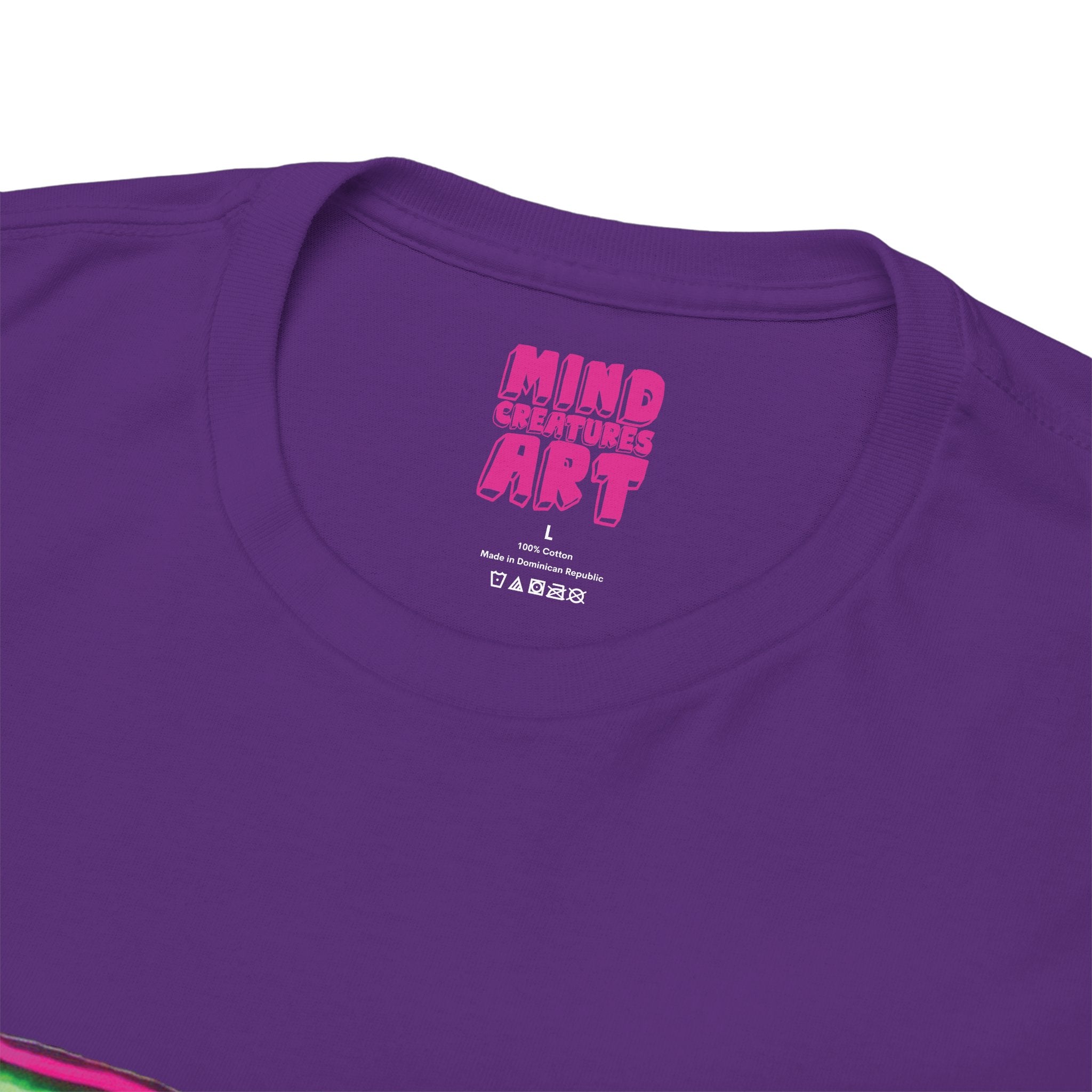 Cheshire (Pink & Green) Unisex Heavy Cotton Tee