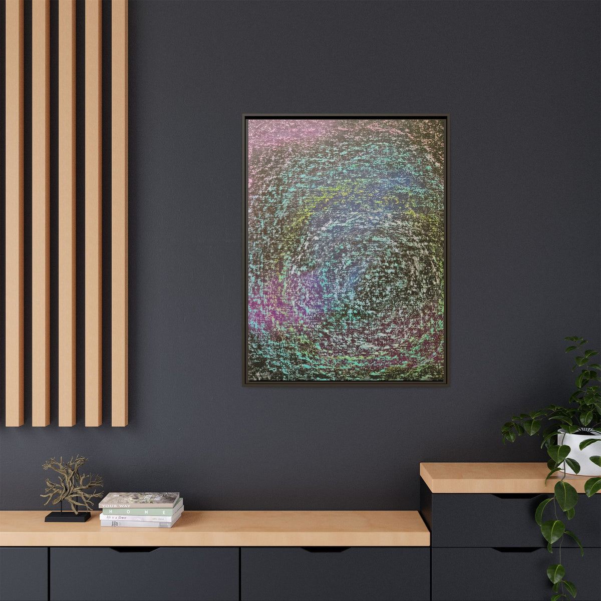 Spark Matte Canvas, Framed