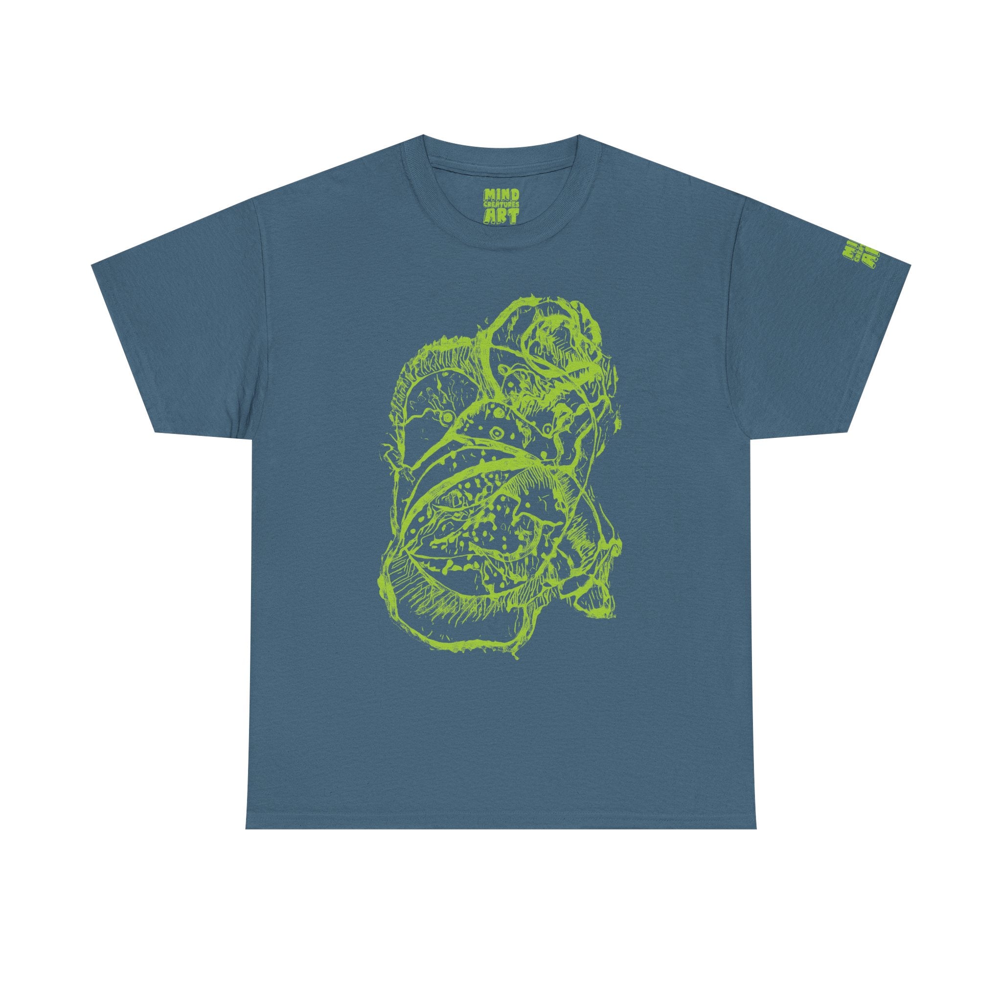 Exploration (Lime) Unisex Heavy Cotton Tee