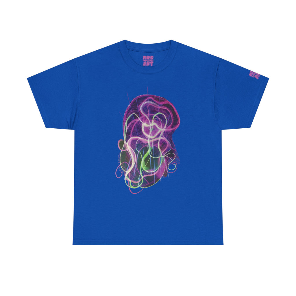 Davy Jones (Electric Purple) Unisex Heavy Cotton Tee