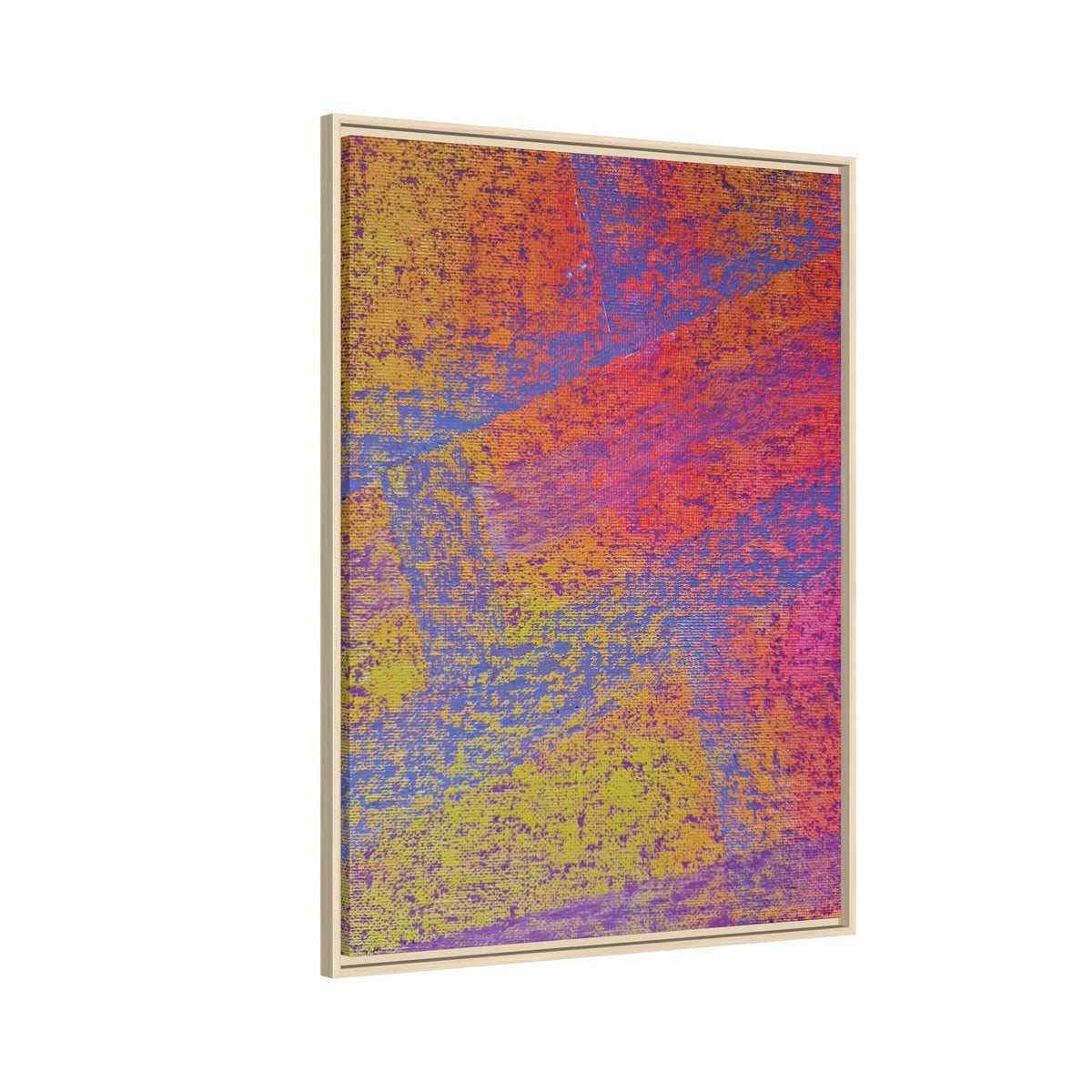 Sunset Matte Canvas, Framed