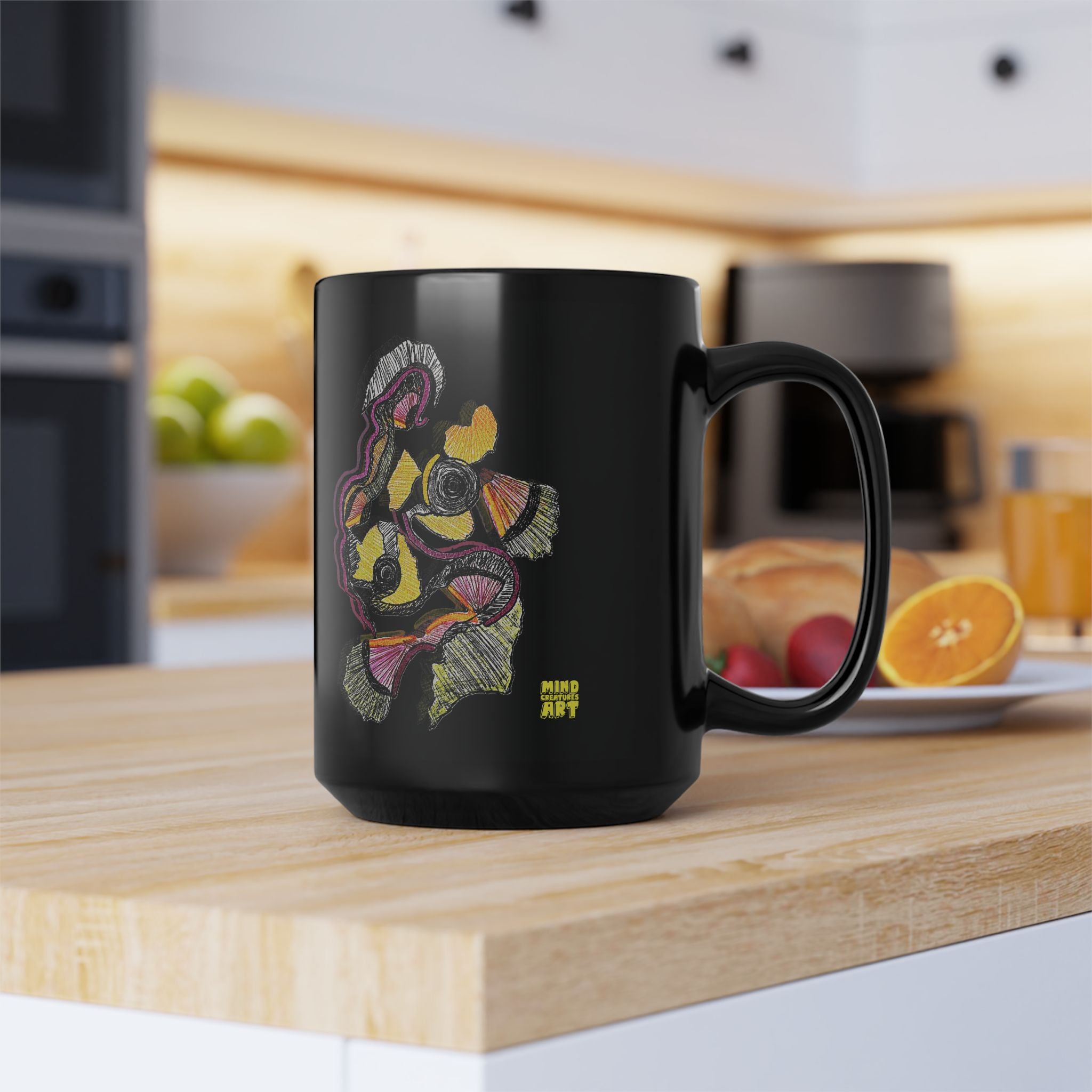 Crimson Teacher Black Mug (11oz, 15oz)