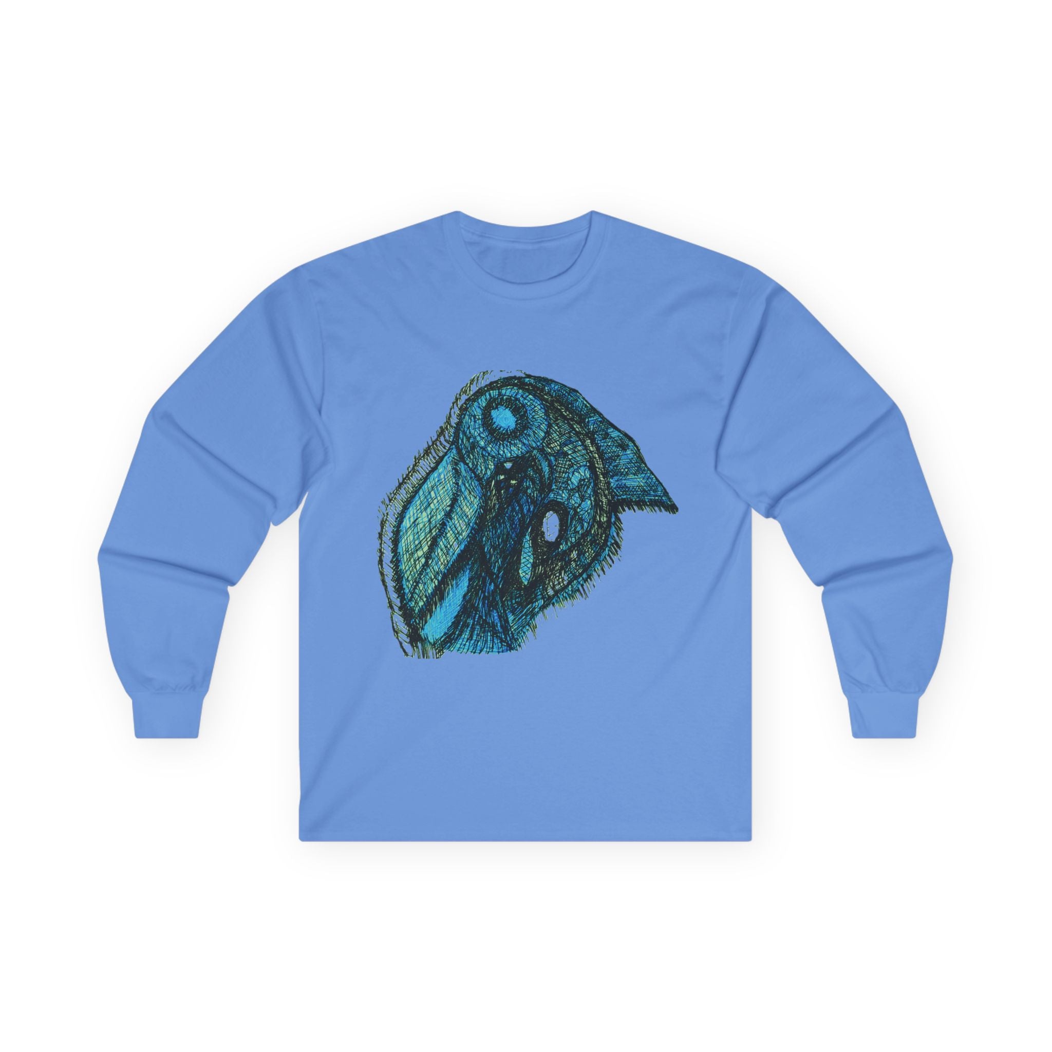 Who Are You? (Teal) Unisex Ultra Cotton Long Sleeve Tee