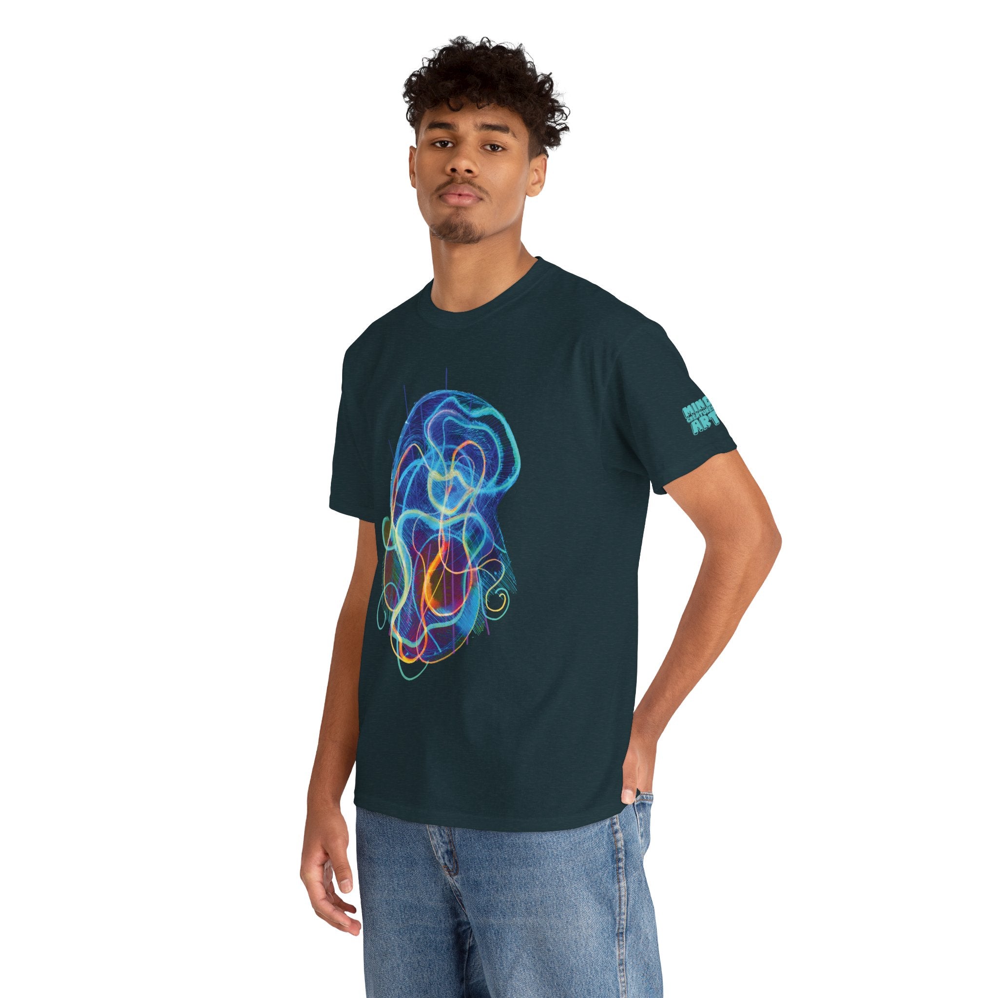 Davy Jones (Electric Blue) Unisex Heavy Cotton Tee