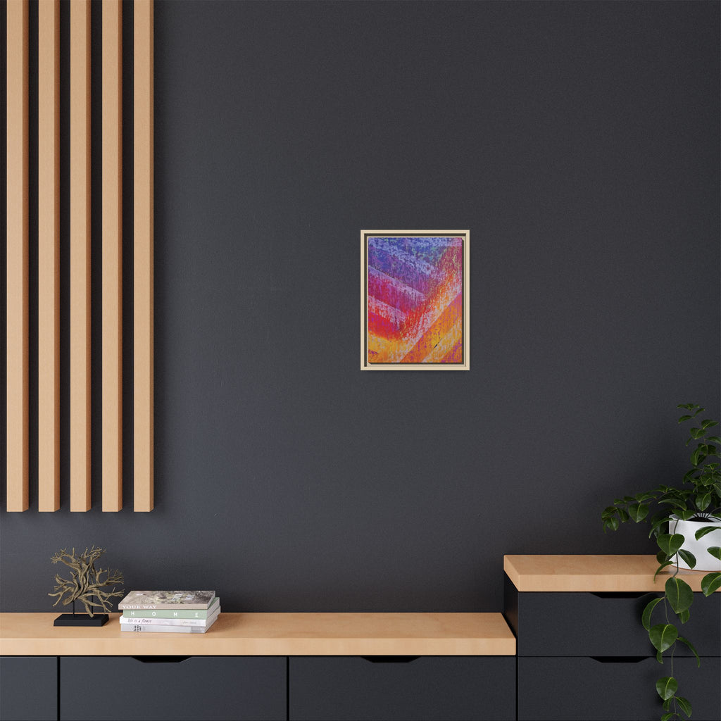 Structure Matte Canvas, Framed