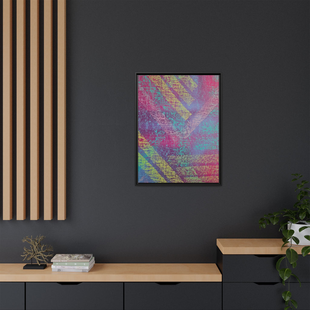 Construct Matte Canvas, Framed