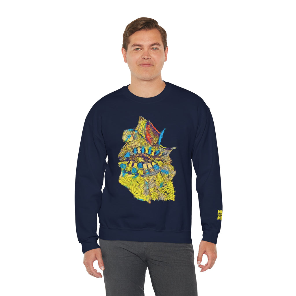 Hypnagogic (Neon) Unisex Heavy Blend™ Crewneck Sweatshirt