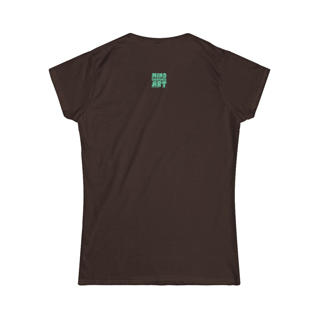 Davy Jones (Electric Teal) Women's Softstyle Tee