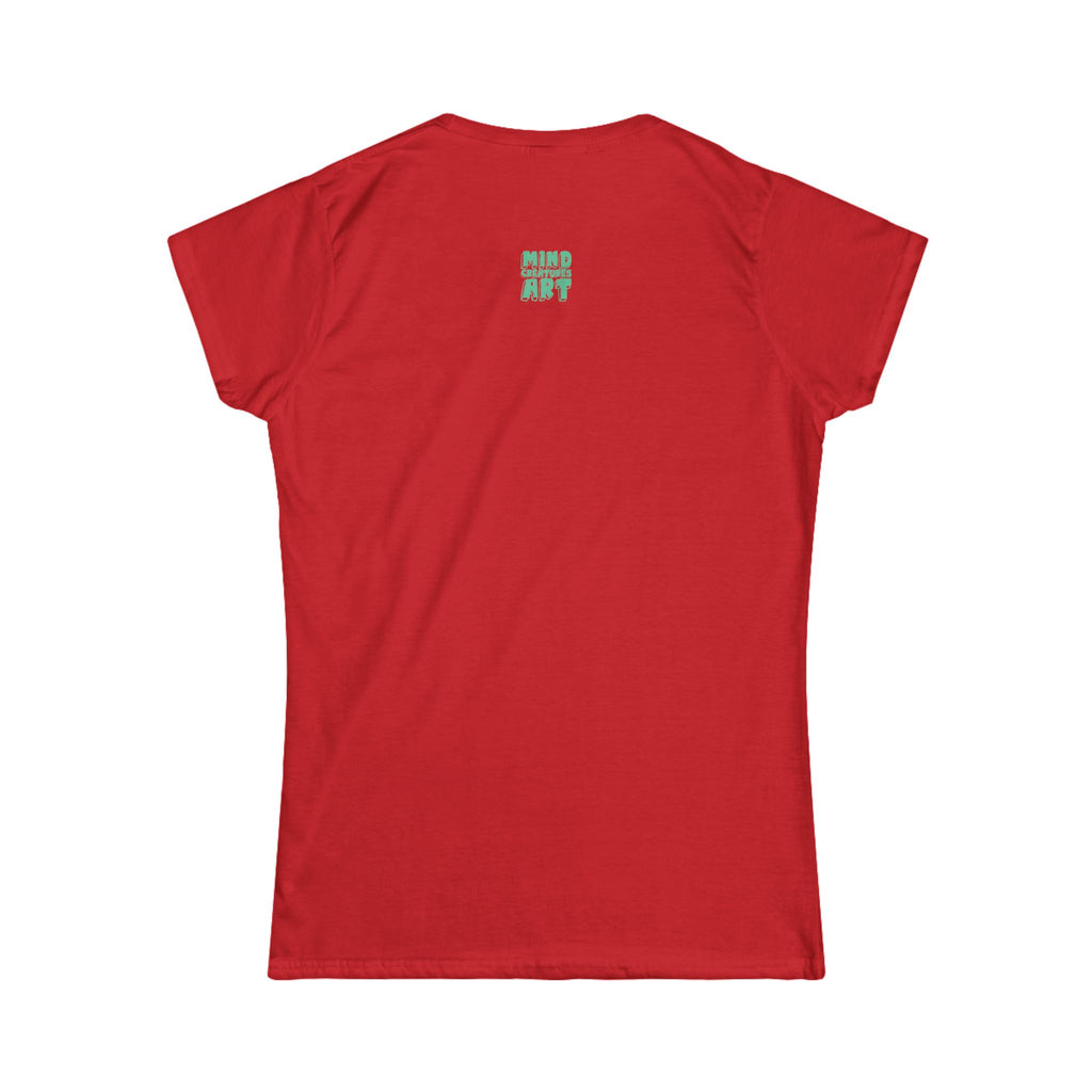 Davy Jones (Electric Teal) Women's Softstyle Tee