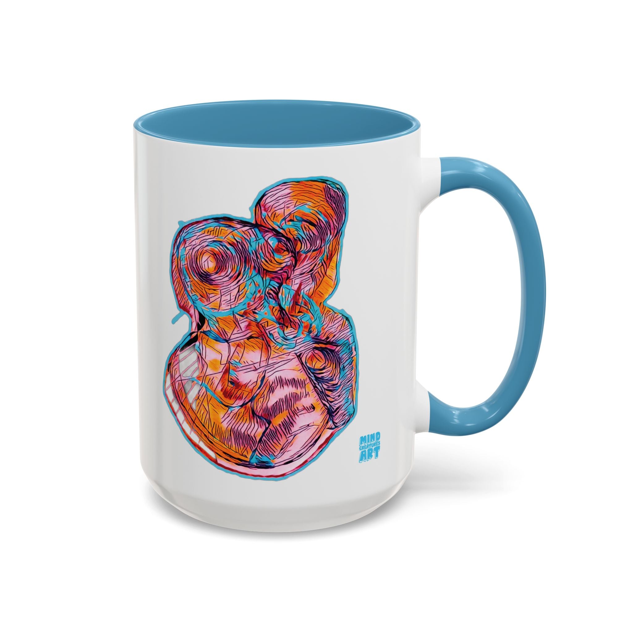 Curiosity (Pink) Accent Coffee Mug (11oz, 15oz)