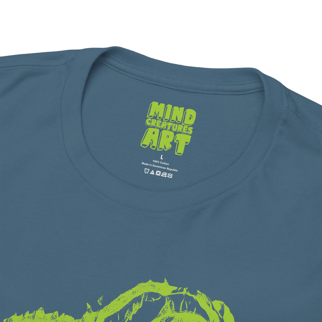 Exploration (Lime) Unisex Heavy Cotton Tee