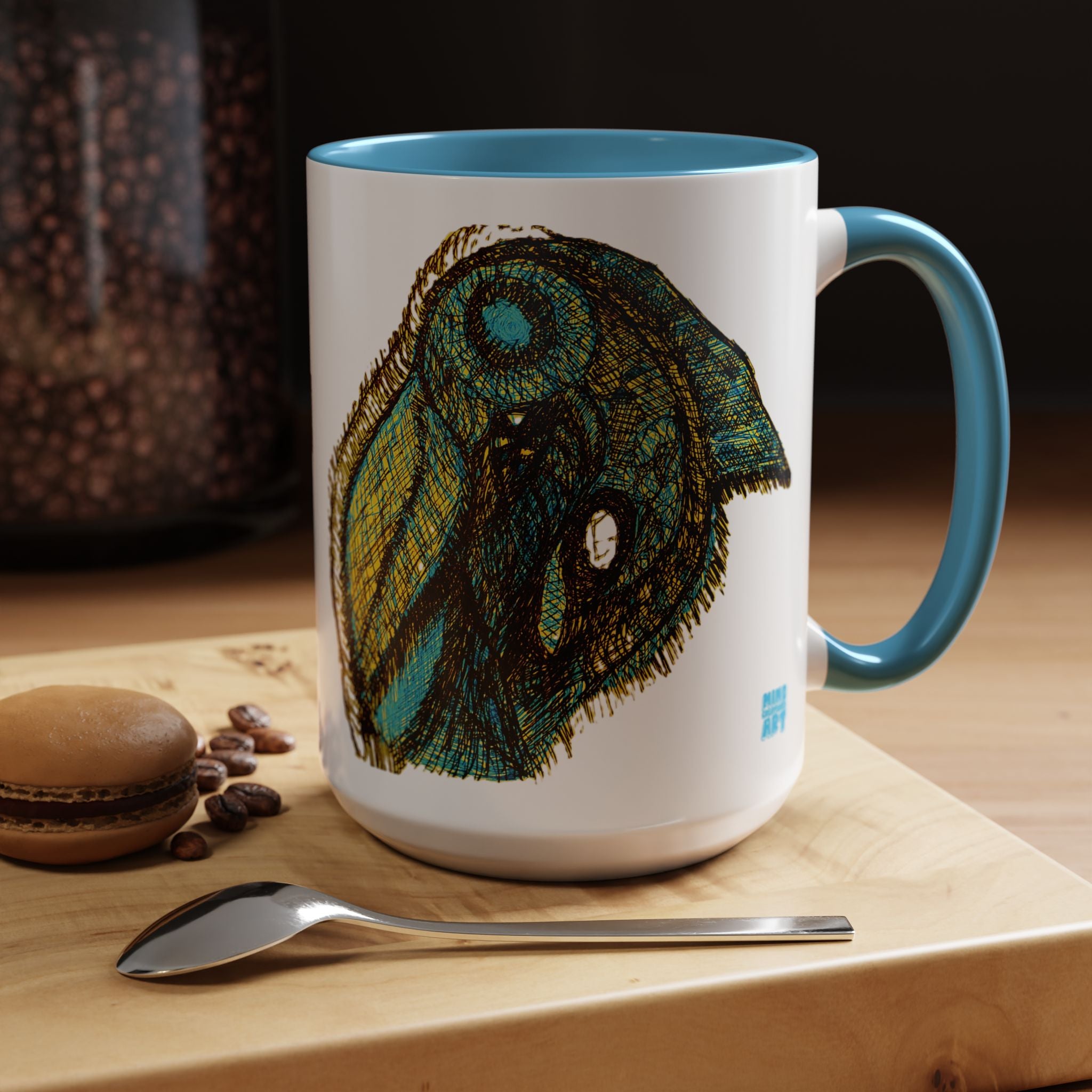 Who Are You? (Gold) Accent Coffee Mug (11oz, 15oz)