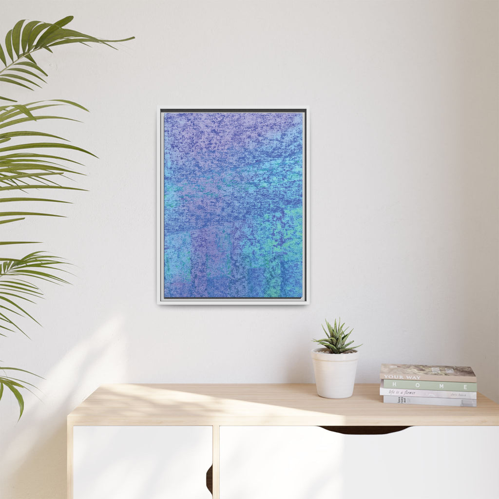 Oceanic (V2) Matte Canvas, Framed